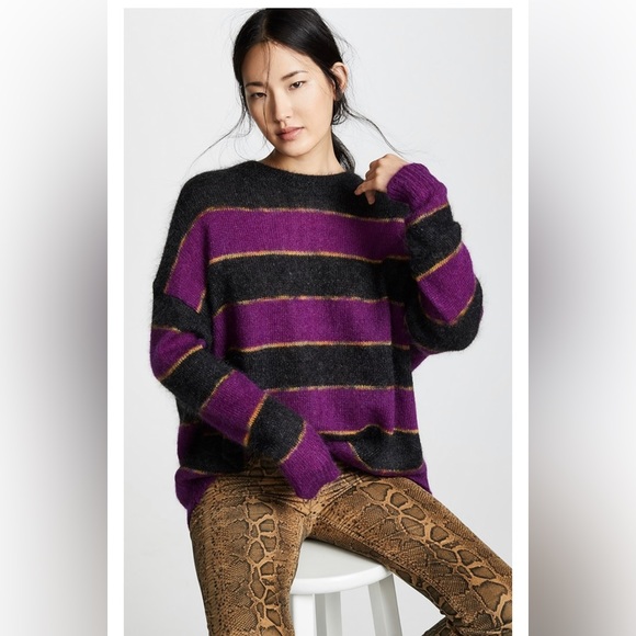 NWOT Isabel Marant Reece Striped Sweater (Small or FR36) - Picture 3 of 7